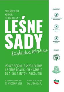 Ogólnopolski konkurs fotograficzny "Leśne sady-dziedzictwo, które trwa"